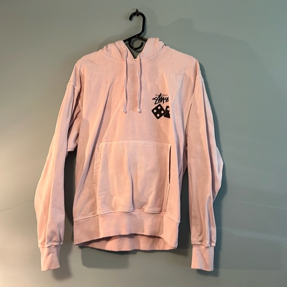 Stussy pink dice hoodie. - Picture 2 of 4